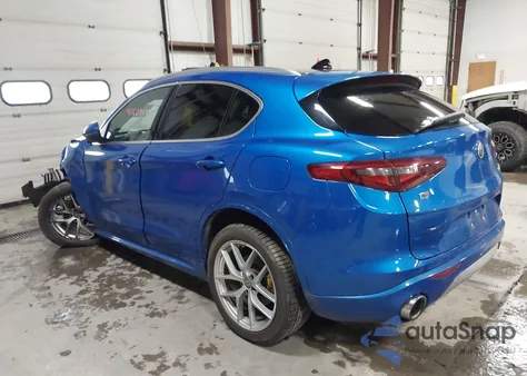 2021 Alfa Romeo Stelvio Ti Awd z USA, uszkodzony, nr VIN ZASPAKBN8M7D10403